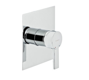 Built-in single lever shower mixer